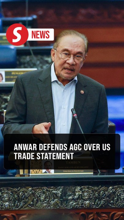 AGC’s statement on trade agreement with US not politically motivated, says Anwar
