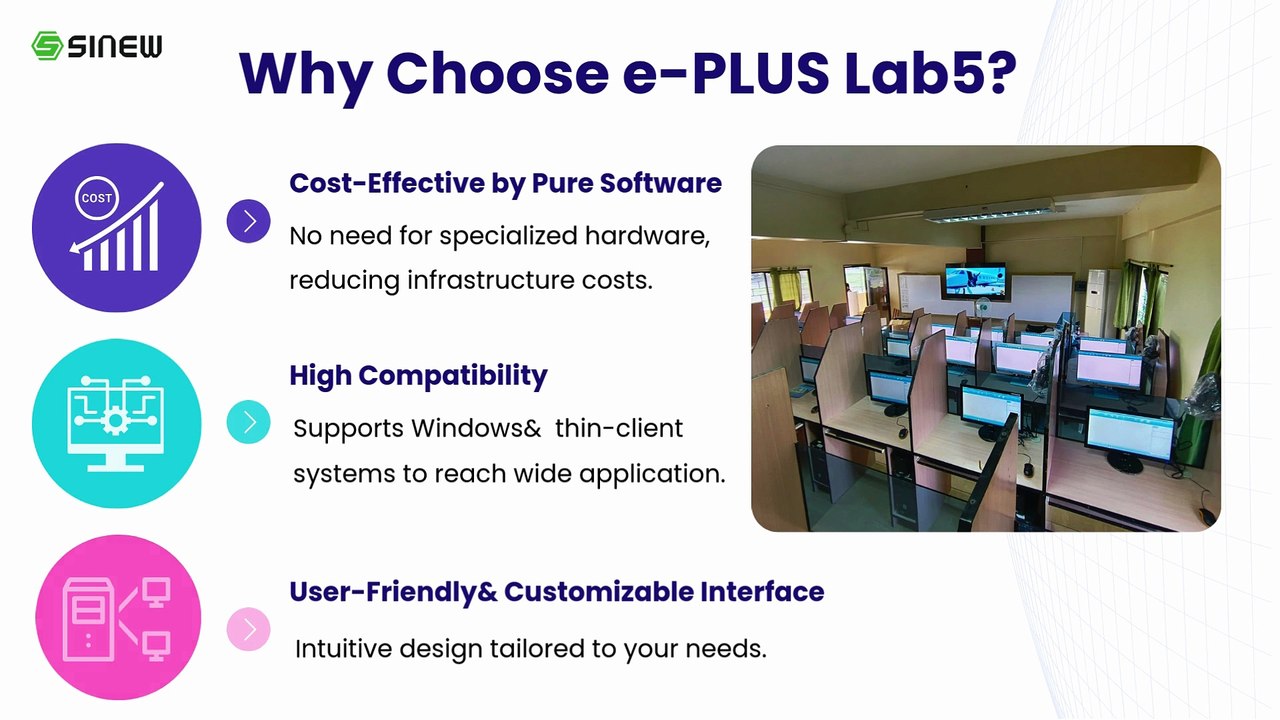 SINEW | e-PLUS Lab5 The Smart Digital Solution for Language Training