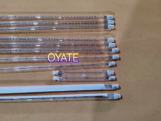 498mm 415v 1600w Halogen Heating Lamp Industrial Infrared Heat Lamp for Printing Machines