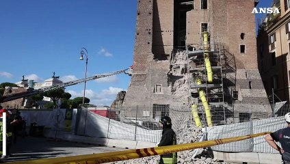 La Torre dei Conti a Roma, simbolo del potere papale che impressionò anche Petrarca