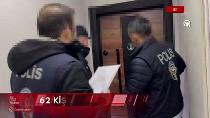 İstanbul merkezli "fal, büyü dolandırıcılığı" operasyonunda 62 kişi yakalandı