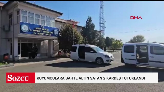 Kuyumculara sahte altın satan 2 kardeş tutuklandı, anneleri adli kontrolle serbest