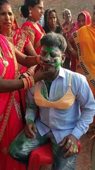 Groom's Funniest Haldi: Green Paste, Bras, and Bollywood-Style Wedding Pranks 😂