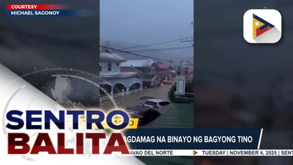 Visayas region, magdamag na binayo ng Bagyong #TinoPH | ulat ni Gab Villegas