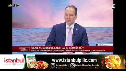 Fatih Erbakan Akit TV'de gündemi değerlendirdi