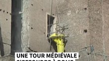 Une tour médiévale s'effondre à Rome