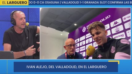 El beso de Iván Alejo a un periodista de la SER durante su entrevista con Manu Carreño: va para viral icónico