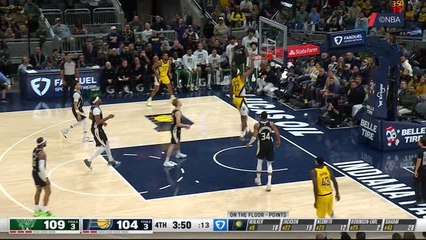 Pacers - L'énorme dunk d’Isaiah Jackson face aux Bucks