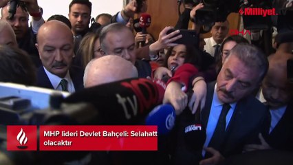 MHP lideri Devlet Bahçeli: Selahattin Demirtaş'ın tahliyesi hayırlı olacaktır