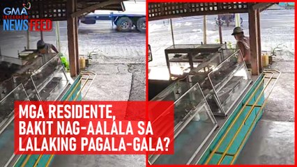 Mga residente, bakit nag-aalala sa lalaking pagala-gala? | GMA Integrated Newsfeed