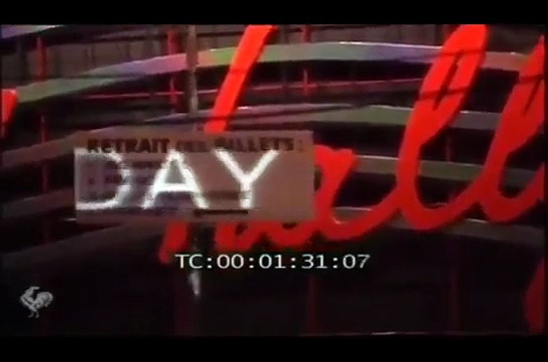 Johnny Hallyday - Dans les coulisses du Zénith (Rushs Pathé Sygma, 1984)