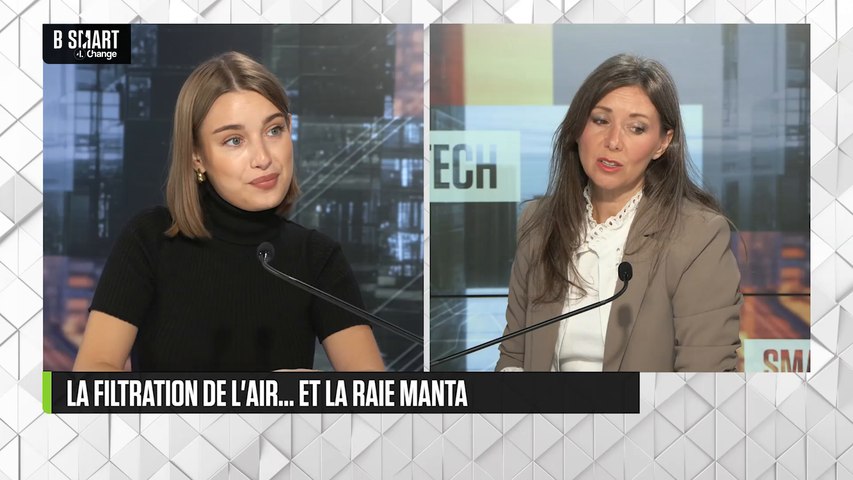 Biomimétisme  : purifier l’air comme une raie manta
