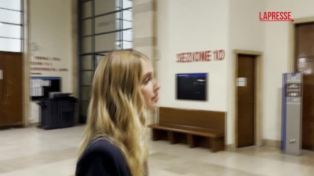 Milano, Chiara Ferragni in tribunale per il Pandoro gate