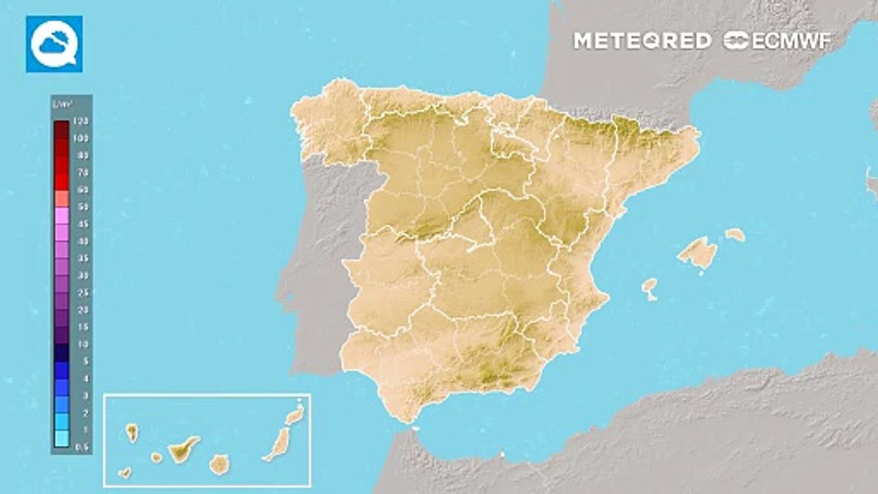 Lluvias casi generalizadas en España