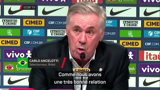 Brésil - Ancelotti réagit à l’affaire Xabi/Vinícius : “C'est réglé, il n’y a plus rien à ajouter”