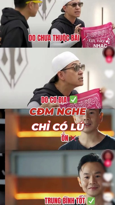 Kho từ vựng hết chỗ chê của dàn anh tài