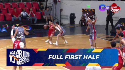 FULL FIRST HALF - LPU Pirates vs San Beda Red Lions | NCAA Season 101