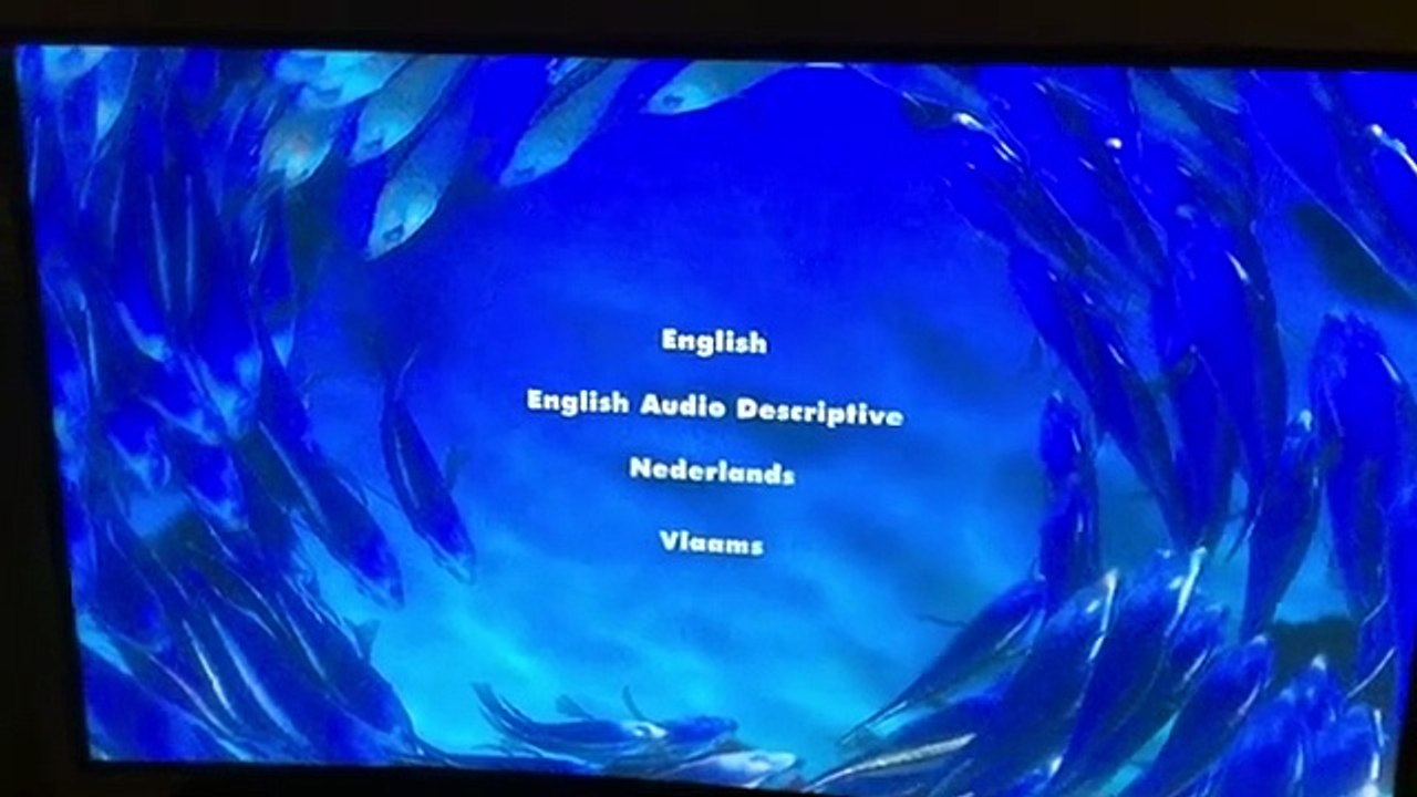 Opening To Finding Nemo 2013 UK DVD (Nederlands Option) (Blu Ray Version)