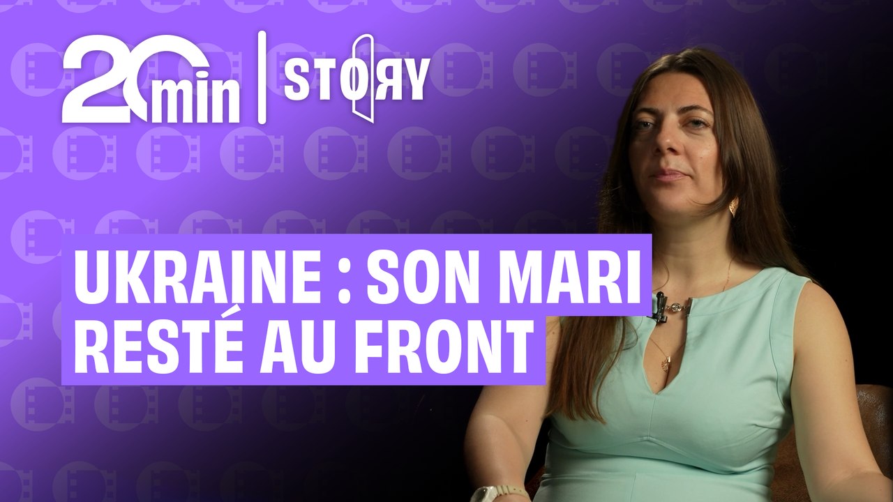 Viktoriya, réfugiée ukrainienne, son mari resté au front