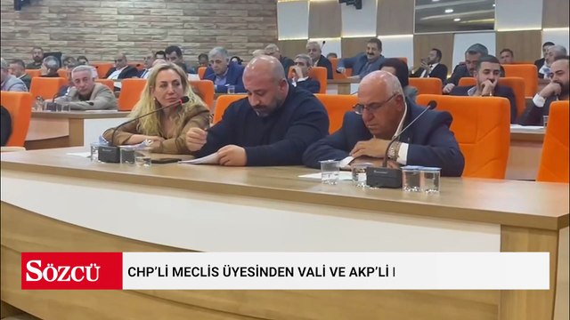 CHP’li meclis üyesinden vali ve AKP’li başkana tepki