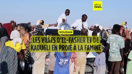Soudan : les villes d'El-Fasher et de kadugli touchées par la famine