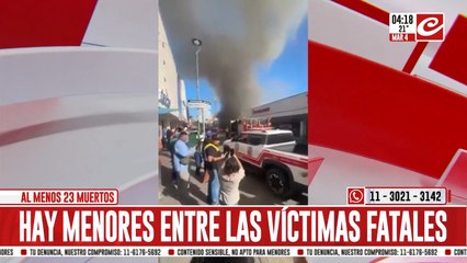 Explosión en supermercado deja decenas de personas muertas