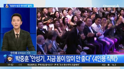 “힘없이 빙긋 웃어”…안성기 근황 밝힌 박중훈