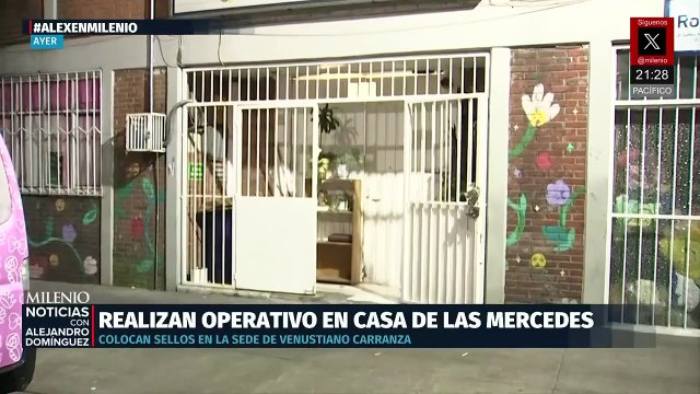 Trabajadores de la Casa de las Mercedes bloquean avenida para exigir regreso de menores