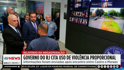 Governo do Rio envia relatório ao STF e diz que megaoperação respeitou as regras