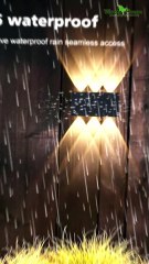 Waterproof LED Wall Lamp | Stylish Lighting for Home & Garden