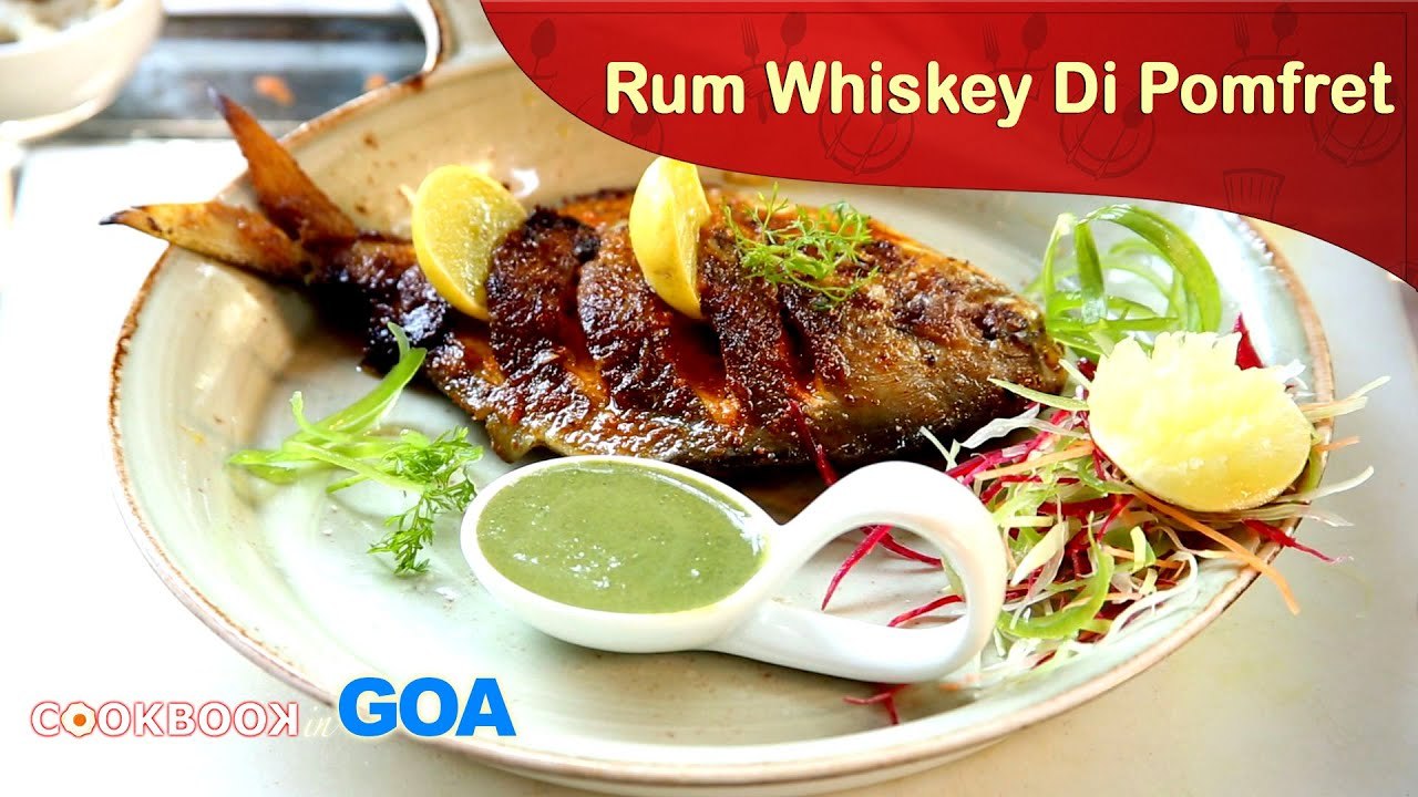 Rum Whisky Di Pomfret | Fish Fry With Whisky And Rum | Goa Cookbook | Novotel Goa Resort and Spa