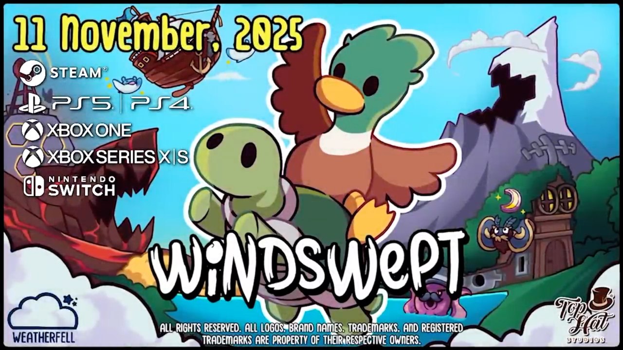 Windswept Official Release Date Announcement Trailer