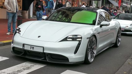 Carspotting in Knokke - Aventador SVJ, MR 992 GT3 RS, SF90 XX, Karma, Skyline R33, Huracan STO