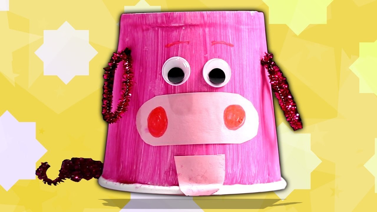 DIY Paper Cup Decoration in Easy Steps for Kids