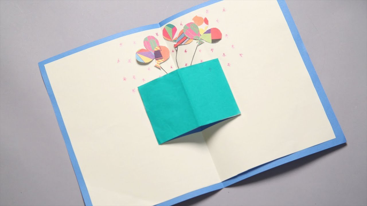 How to Make a Pop-Up Greeting Card at Home | Easy DIY Craft