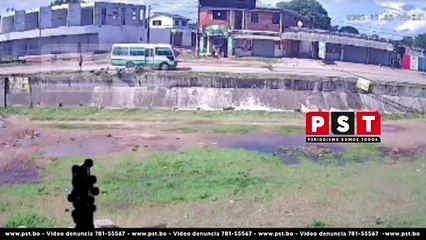 Conductor huye tras atropellar a un perro en Scz