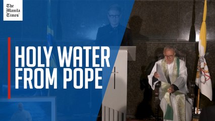 Holy water blessed by Pope Leo reaches Rio's Christ the Redeemer for COP30
