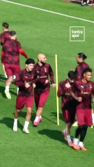 Galatasaray Ajax maçı hazırlıklarını tamamladı