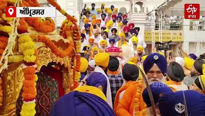 ਸ੍ਰੀ ਗੁਰੂ ਨਾਨਕ ਦੇਵ ਜੀ ਦੇ ਗੁਰਪੁਰਬ ਨੂੰ ਸਮਰਪਿਤ ਸਜਾਏ ਗਏ ਅਲੌਕਿਕ ਨਗਰ ਕੀਰਤਨ