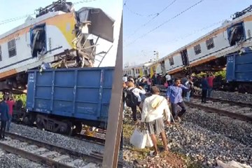 बिलासपुर के पास पैसेंजर ट्रेन और मालगाड़ी की टक्कर