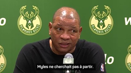 Bucks - Rivers : ''J'ai vraiment été déçu par les fans des Pacers''