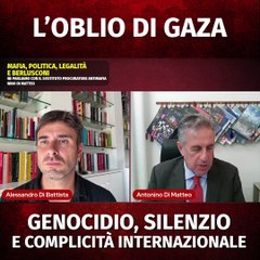 Di Battista - “L’oblio di Gaza: genocidio, silenzio e complicità internazionale”.(04.11.25)