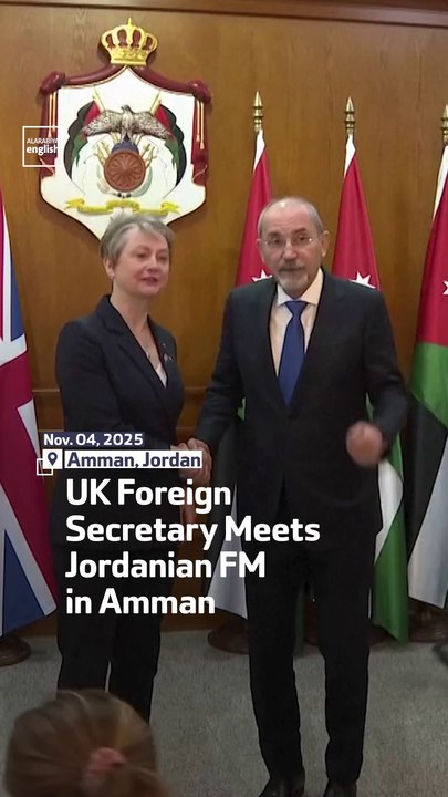 UK Foreign Secretary Meets Jordanian FM in Amman