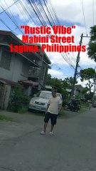 Rustic Vibe of Mabini Street in Pila, Laguna in the Philippines