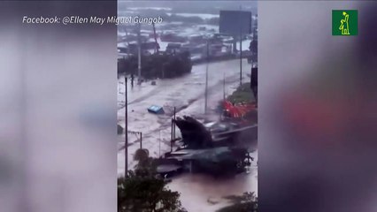 El tifón Kalmaegi inunda el centro de Filipinas y causa una veintena de muertos