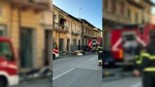 Viareggio, incendio devasta una casa in via Coppino: c'? un ferito grave