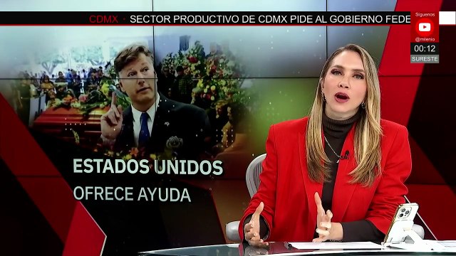 EU ofrece apoyo a México para combatir al crimen organizado tras muerte de Carlos Manzo