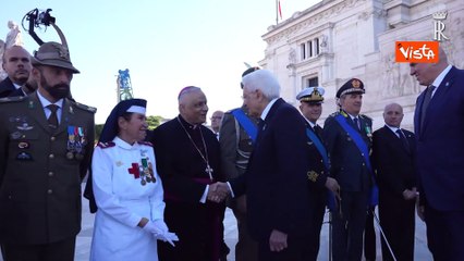 4 Novembre, la foto del reduce Ivo Castellucci che oggi compie 104 anni con il Presidente Mattarella