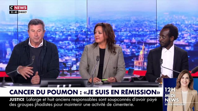 L’animateur Pascal Bataille se confie sur son cancer du poumon dans Morandini Live : Je suis en rémission. Tout va bien. Je me porte très bien. On soigne de mieux en mieux le cancer du poumon - VIDEO
