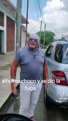 Así fue la discusión que protagonizó Alfa de Gran Hermano con un motociclista en Lomas del Mirador